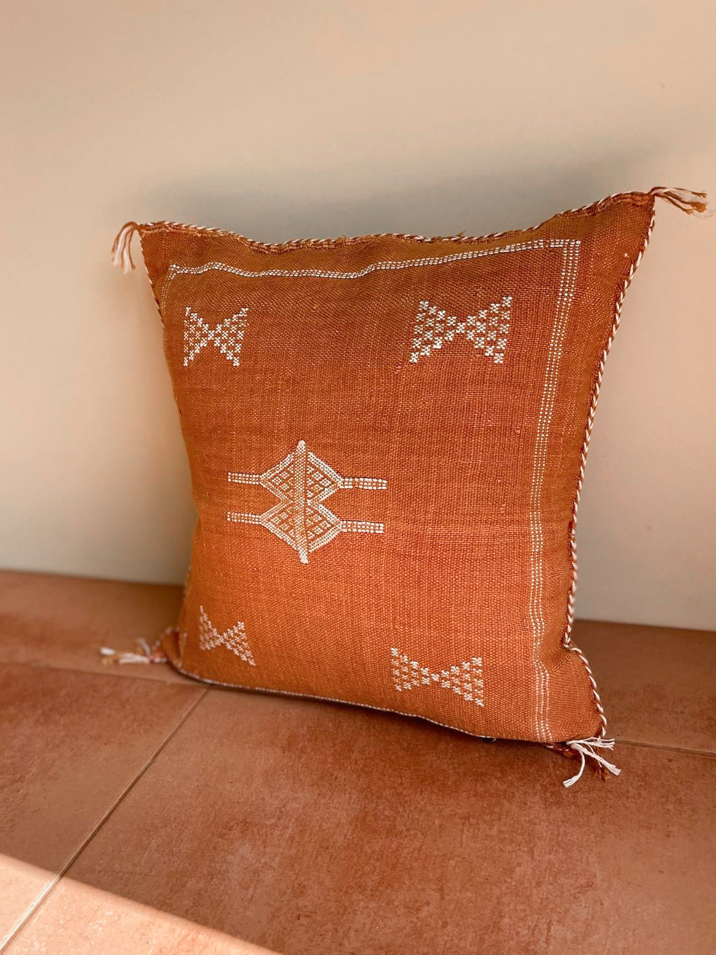 Tara Cactus Silk Cushion Cover