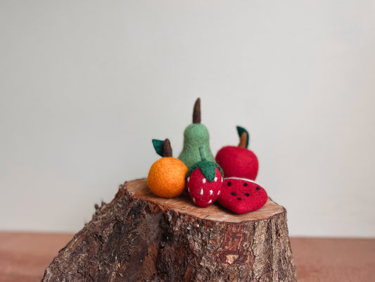 Fruit Felted Toy Set