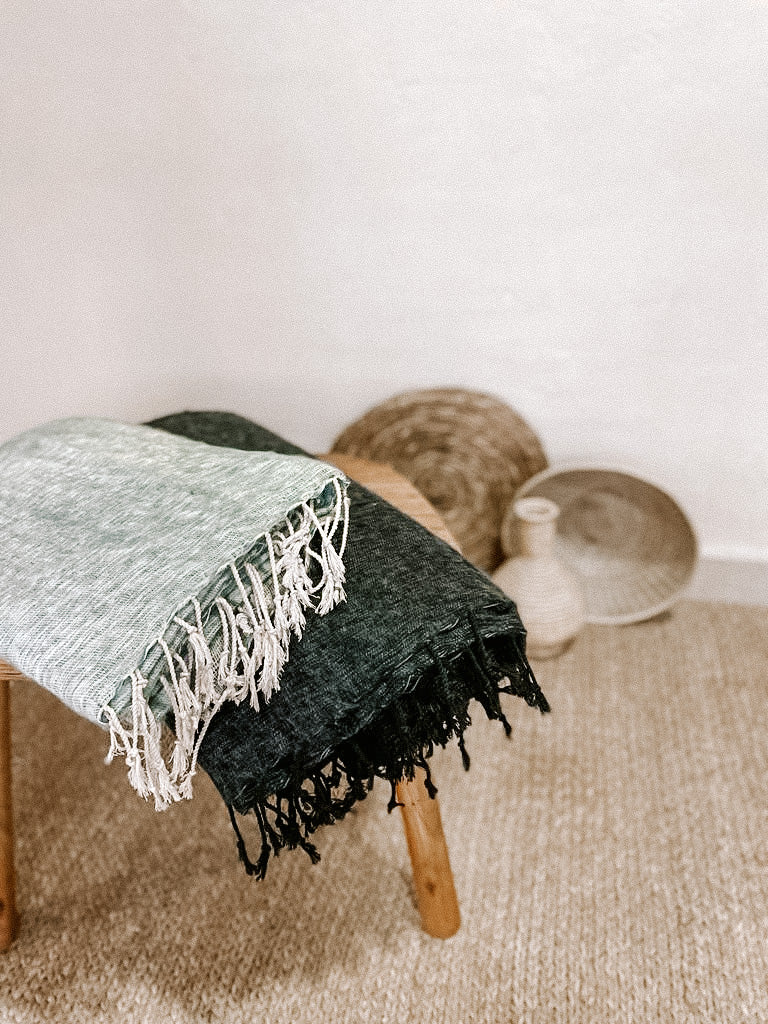 Ocean Yak Wool Blanket