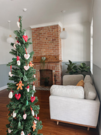 Felted Christmas Cottage