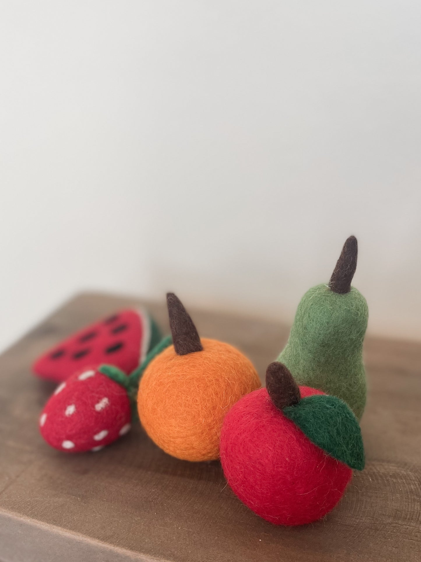 Fruit Felted Toy Set