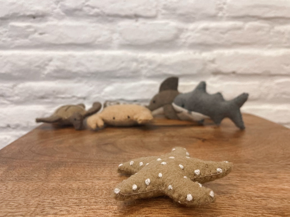 Sea Life Felted Toy Set
