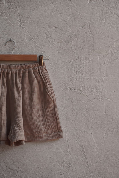Layla Muslin Loungewear Shorts