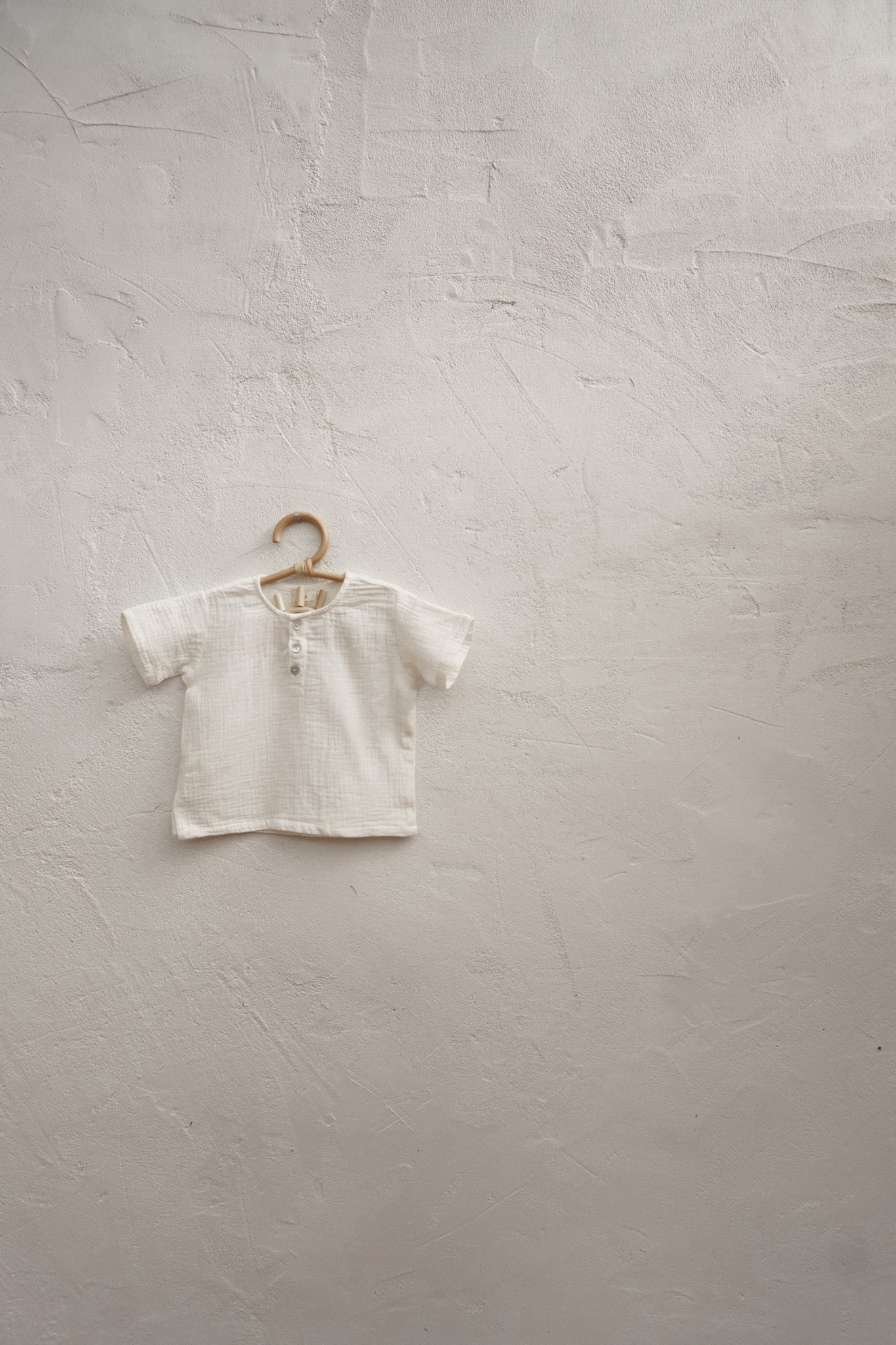 Jay Muslin Button-Up Baby T-Shirt