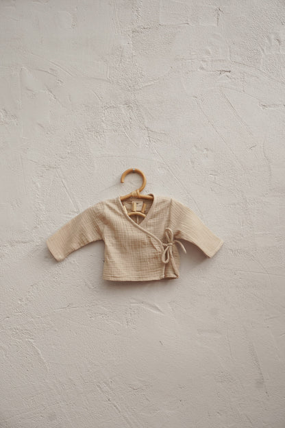 Mila Muslin Baby Wrap Top