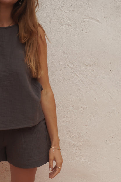 Layla Muslin Loungewear Shorts