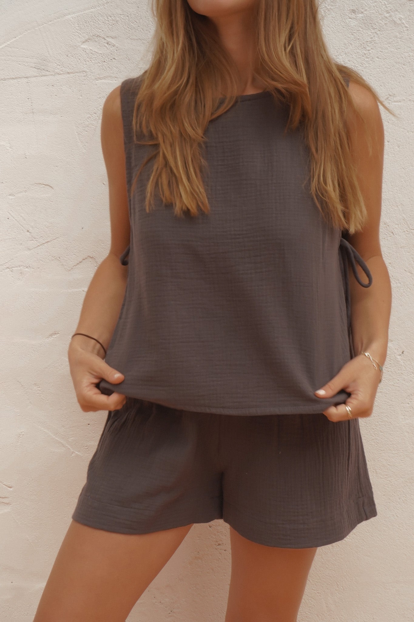 Layla Muslin Loungewear Shorts