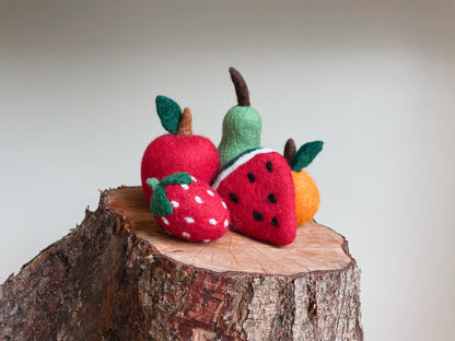 Fruit Felted Toy Set
