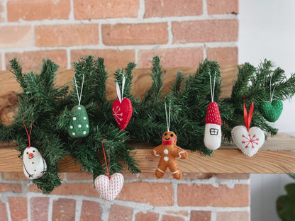 Felted Christmas Cottage