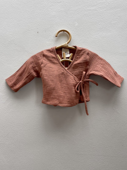 Mila Muslin Baby Wrap Top