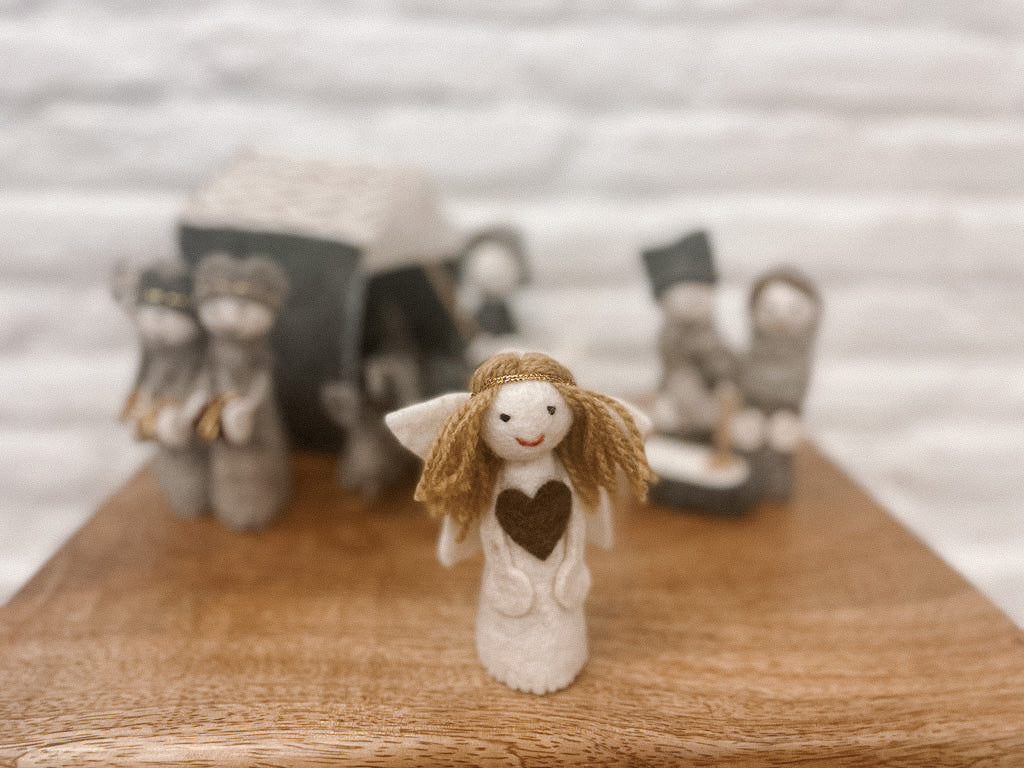 Felted Nativity Scene