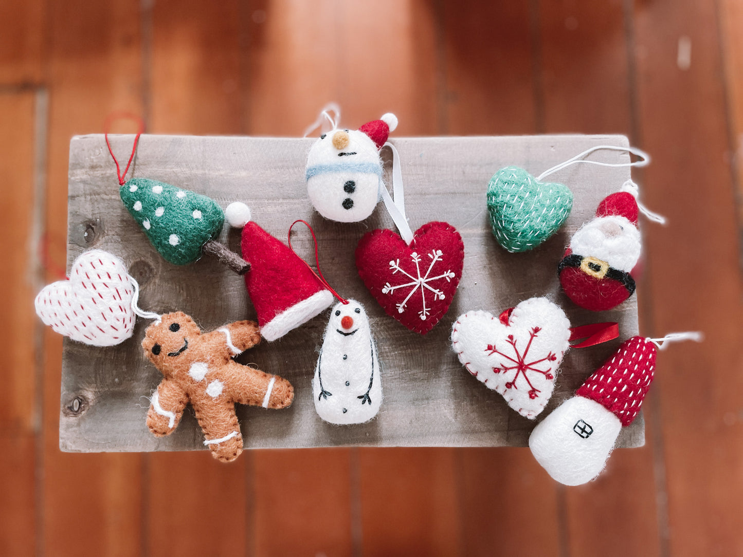 Felted Christmas Tree