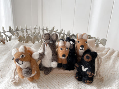 Woodlands Felted Toy Set