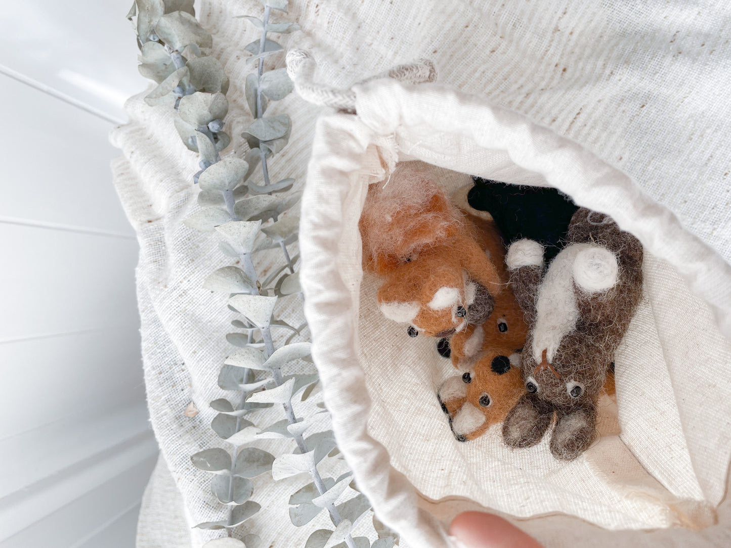 Woodlands Felted Toy Set