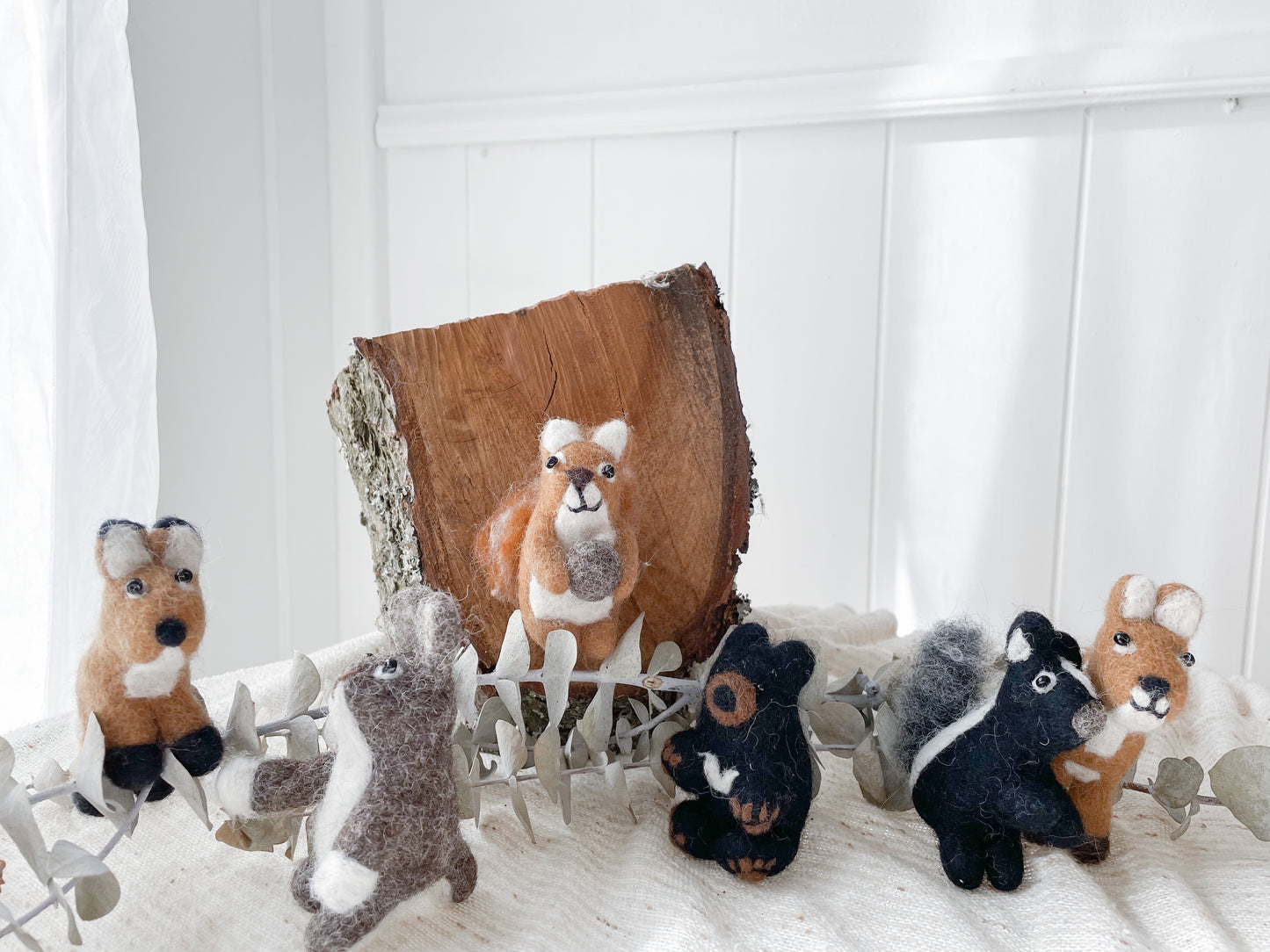 Woodlands Felted Toy Set