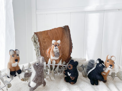 Woodlands Felted Toy Set