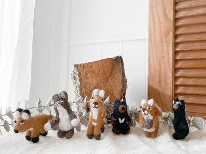 Woodlands Felted Toy Set